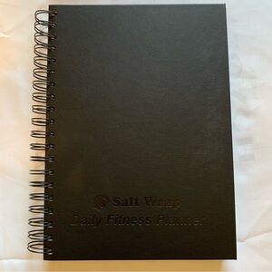 Black Daily Fitness Planner‎